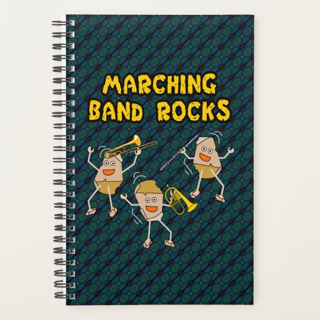Marching Band Rocks Planner (Front)