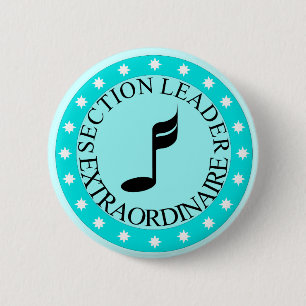 Marching Band Section Leader Button