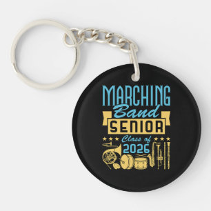 Marching Band Senior Class of 2026 Keychain