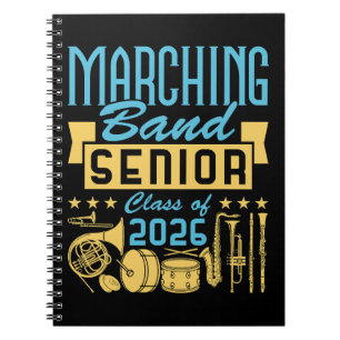 Marching Band Senior Class of 2026 Notebook