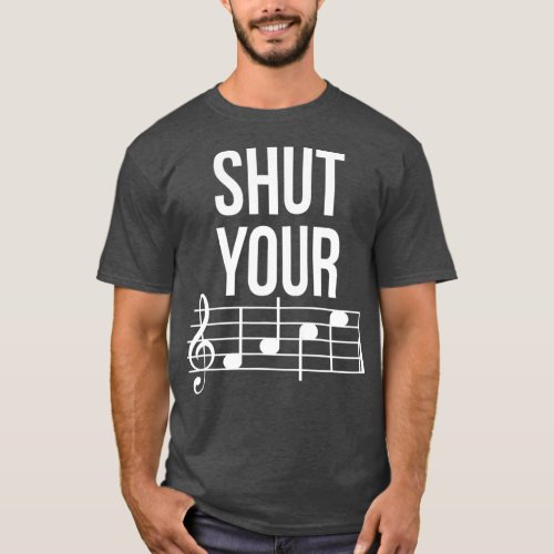 Marching Band  Shut Your Face Music T_Shirt