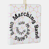 Marching Band Spiral Ceramic Ornament (Right)