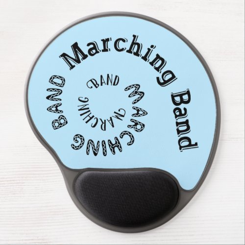 Marching Band Spiral Gel Mouse Pad