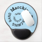 Marching Band Spiral Gel Mouse Pad (Left Side)
