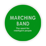 Marching Band Sport Edible Frosting Rounds 