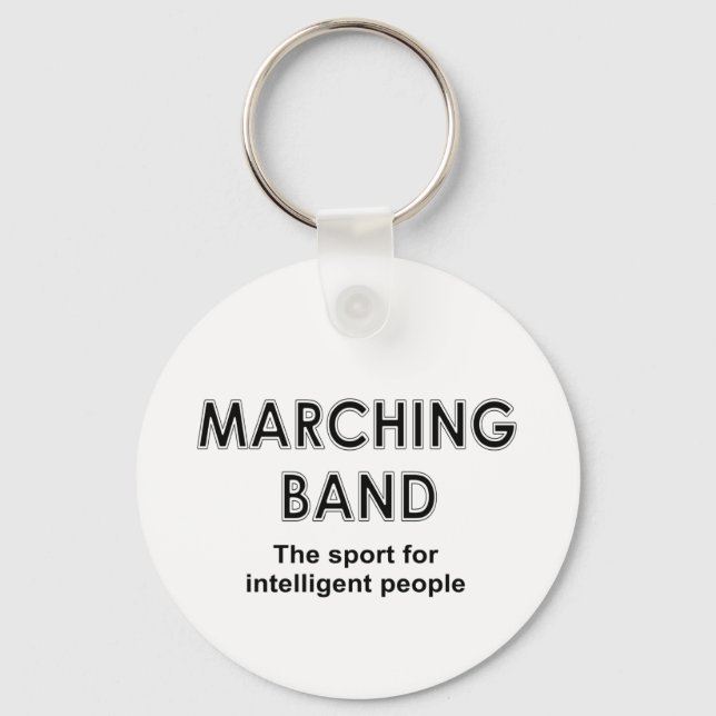 Marching Band Sport Keychain (Front)