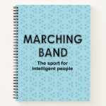 Marching Band Sport Notebook