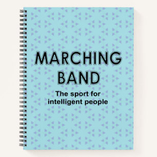 Marching Band Sport Notebook