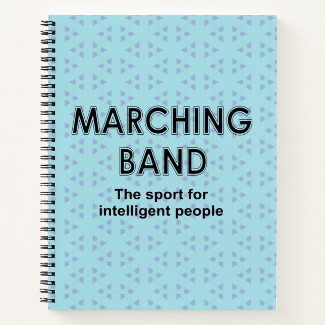 Marching Band Sport Notebook (Front)