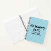 Marching Band Sport Notebook (Inside)