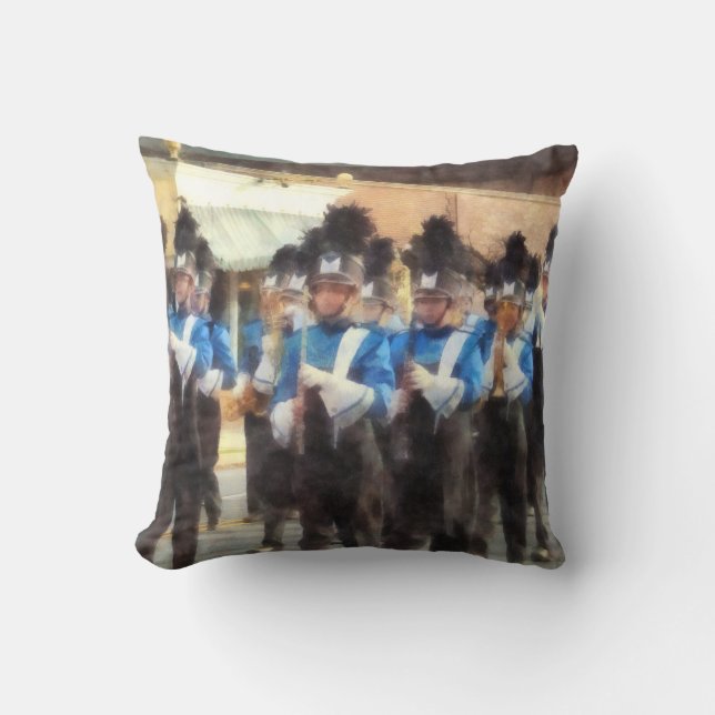 Marching Band Throw Pillow (Front)
