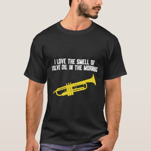 Marching Band Trumpet Player Trumpeter Jazz Trumpe T_Shirt