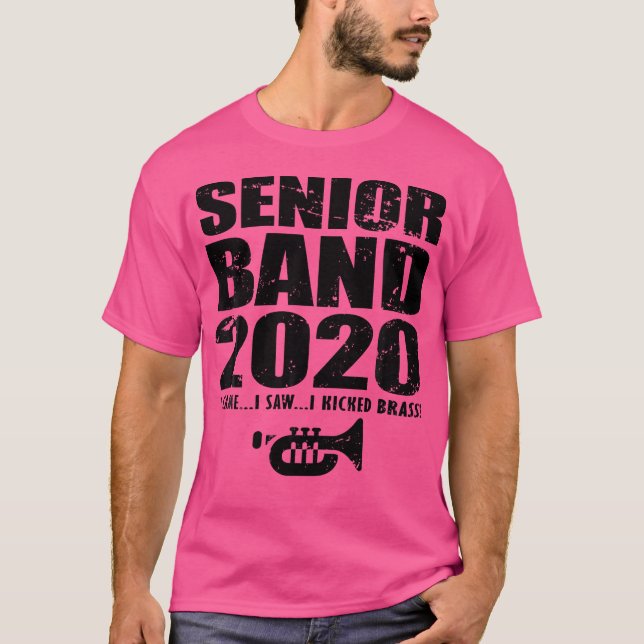Marching Band Trumpet Shirt 2020 Senior Graduation (Front)