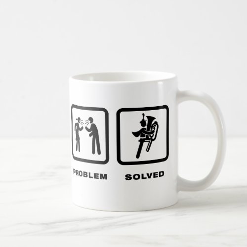 Marching Band _ Tuba Player Coffee Mug