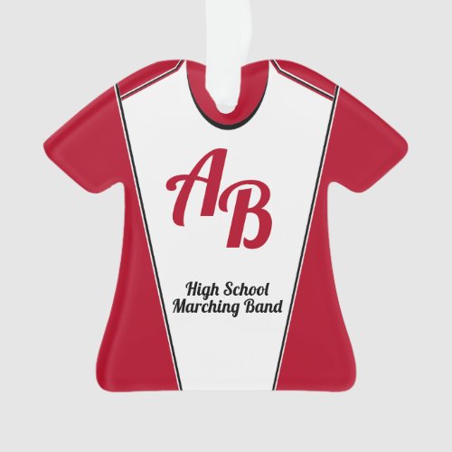 Marching Band Uniform with Editable Color Ornament