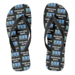 Marching Band Weather Flip Flops