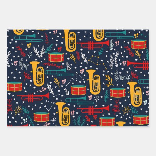 Marching Band Wrapping Paper