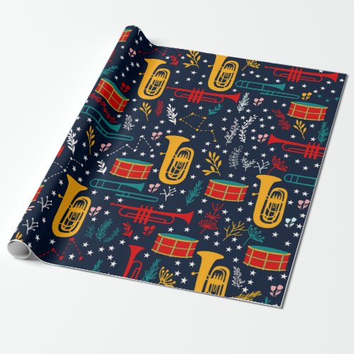 Marching Band Wrapping Paper