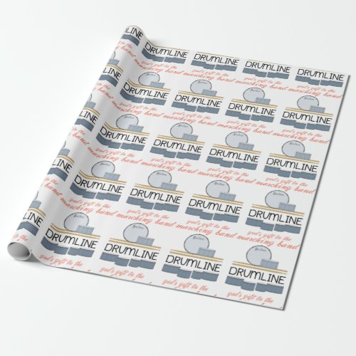 Marching Band Wrapping Paper