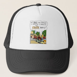 Marching Band Yields Funny Offbeat Cartoon Gifts Trucker Hat