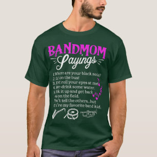Marching Bands Band Mom s For Women Marching Band T-Shirt