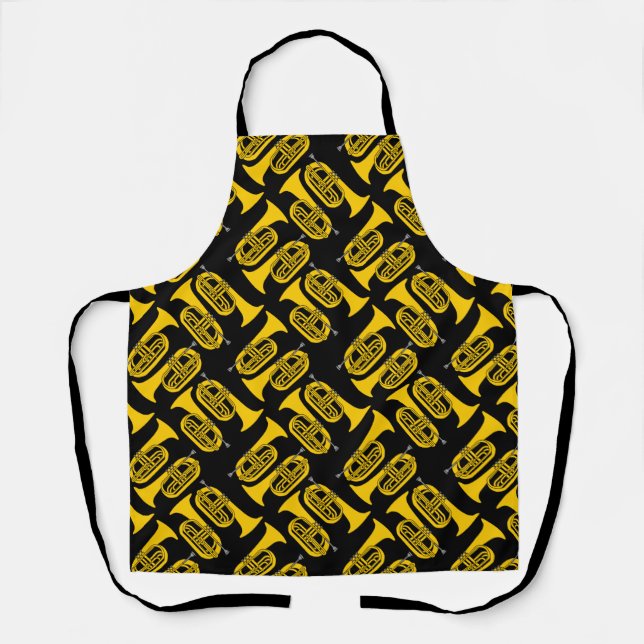 Marching Baritone Crosshatch Apron (Front)