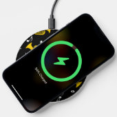 Marching Baritone Music Notes Bass Clefs Wireless Charger (Phone)