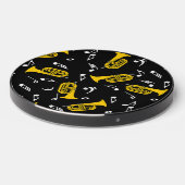 Marching Baritone Music Notes Bass Clefs Wireless Charger (Front 2)