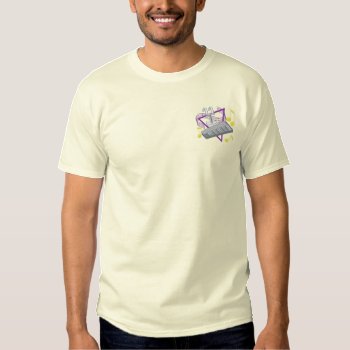 Marching Bells Embroidered T-shirt by pitneybowes at Zazzle