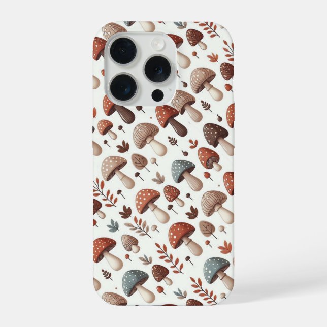 Marching Mushrooms Iphone Case (Back)