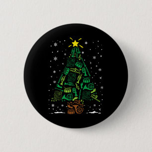 Marching Nd Instrument Family Matching Christmas T Button