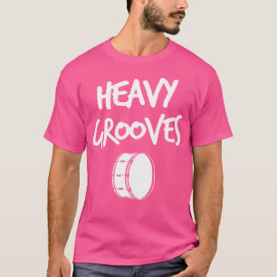 Marching School Band Bass Drum Funny Drummer T-Shirt