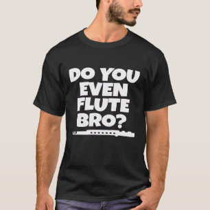 Marching School Band Flautist Flute T-Shirt