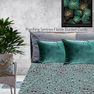 Marching Sentries Fleece Blanket