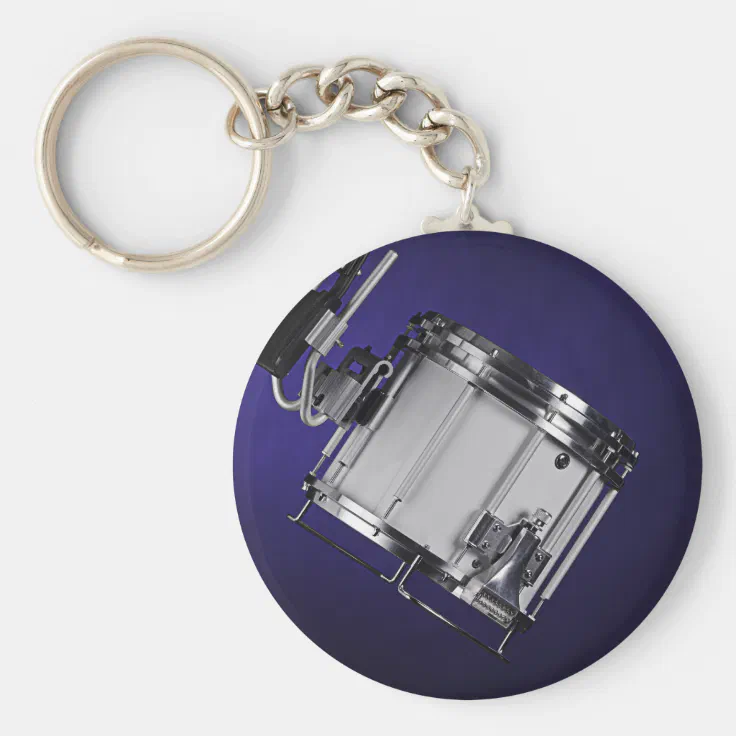 Marching Snare Drum Keychain Zazzle