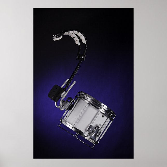 Marching Snare Drum or Drummer Poster (Front)