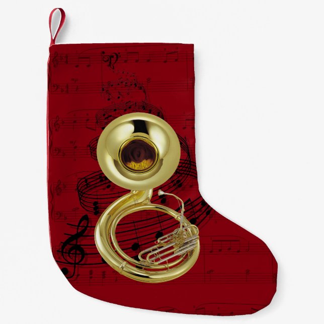 Marching Sousaphone (Tuba) music stocking (Front)