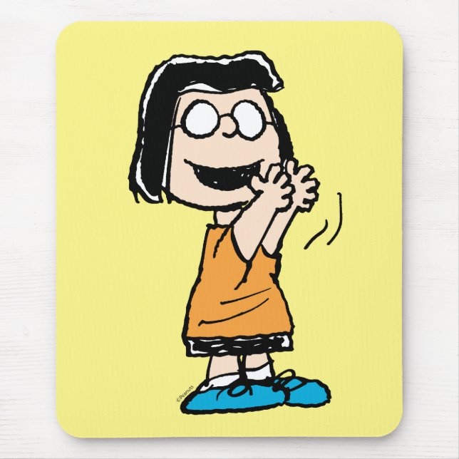 Marcie Clapping Mouse Pad (Front)