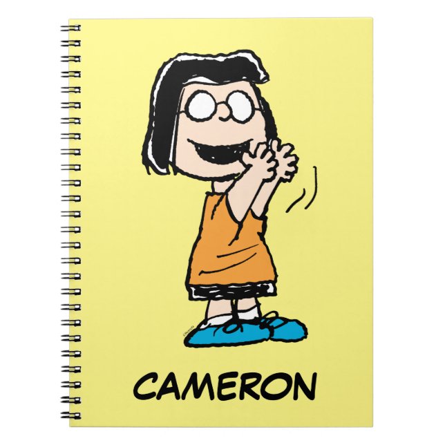 Marcie Clapping Notebook (Front)