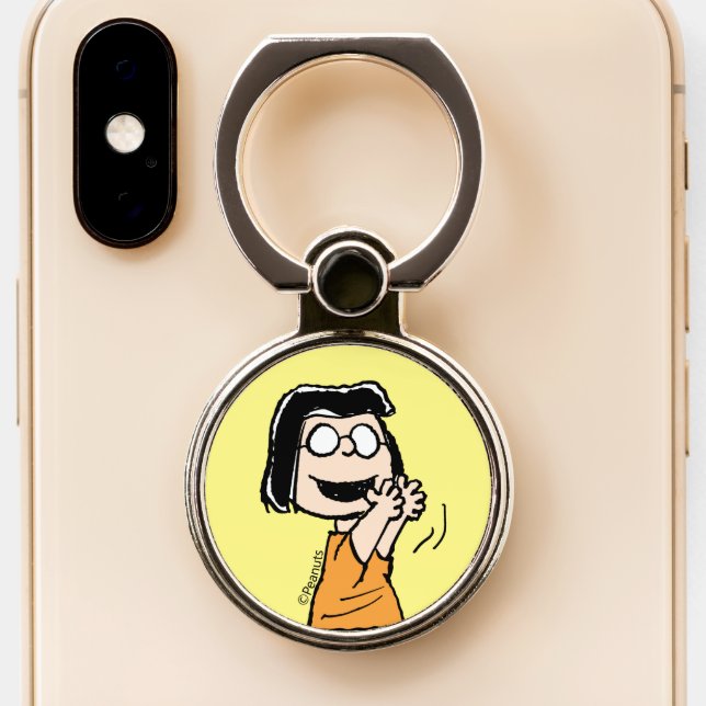 Marcie Clapping Phone Ring Stand (Close Up)