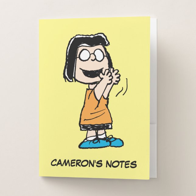 Marcie Clapping Pocket Folder (Front)