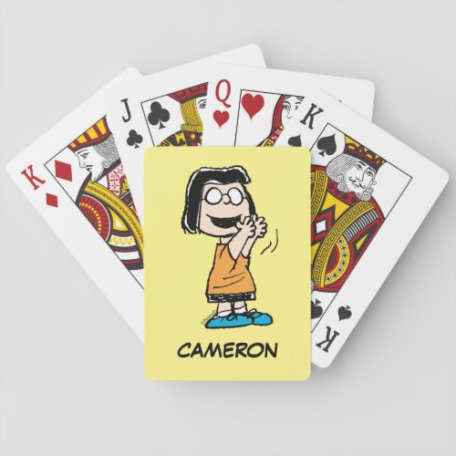 Marcie Clapping Poker Cards