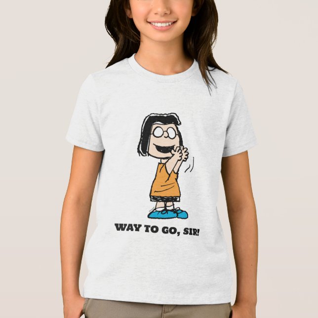 Marcie Clapping Tri-Blend Shirt (Front)