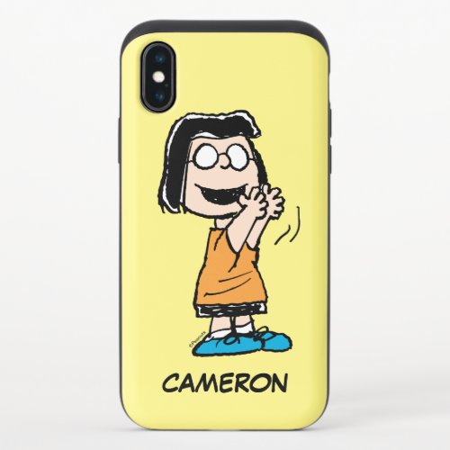 Marcie Clapping iPhone X Slider Case
