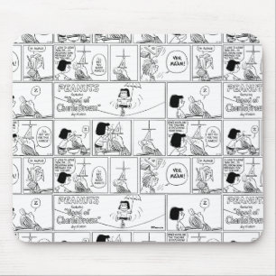 Marcie & Peppermint Patty In The Classroom Mouse Pad