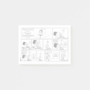 Marcie & Peppermint Patty In The Classroom Post-it Notes