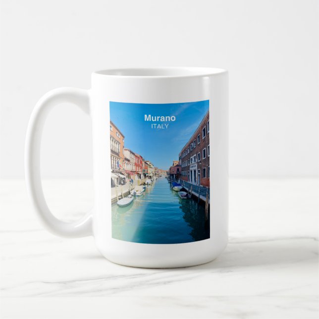 MarcieandLou Murano  Coffee Mug (Left)