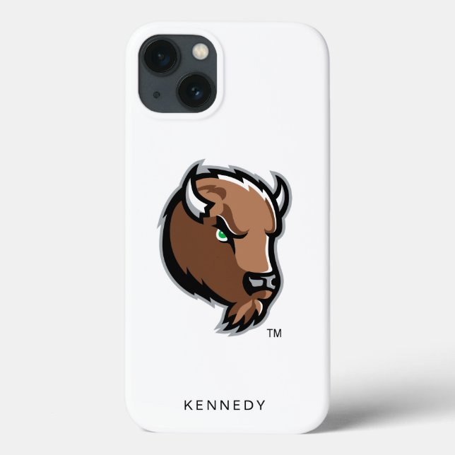 Marco Bison Head | Add Your Name Case-Mate iPhone Case (Back)
