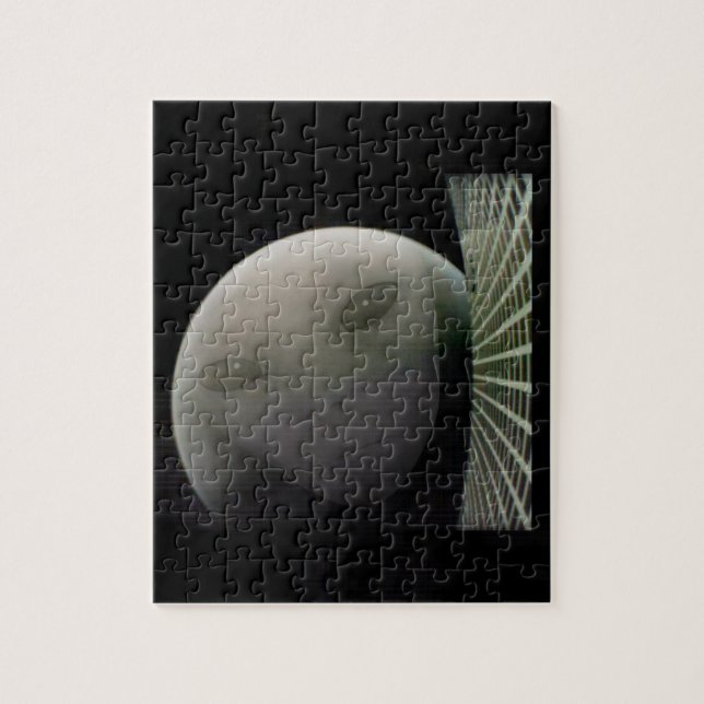 MarCO CubeSat Alien Mars Farewell Jigsaw Puzzle (Vertical)