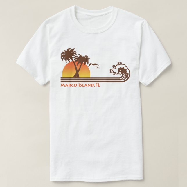 Marco Island FL T-Shirt (Design Front)
